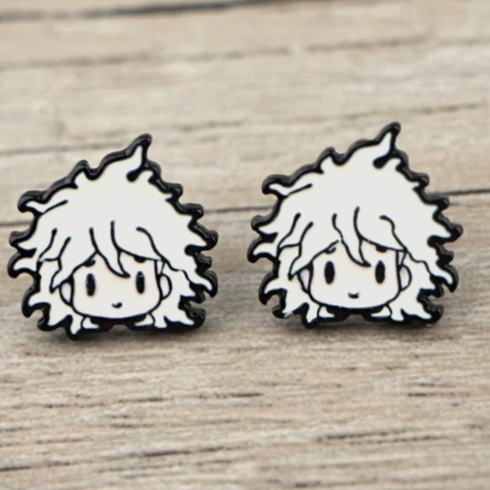 Danganronpa - Komaeda stud earrings